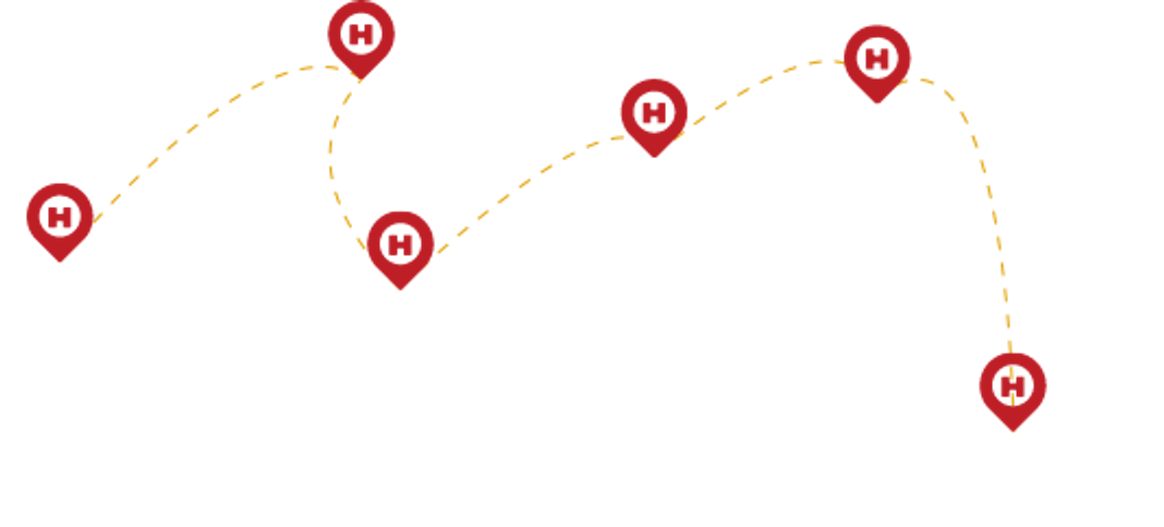 Mapa světa s body doprav